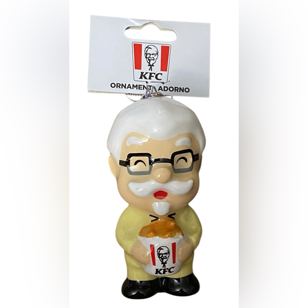 KFC Colonel Sanders Christmas Ornament New RUZ